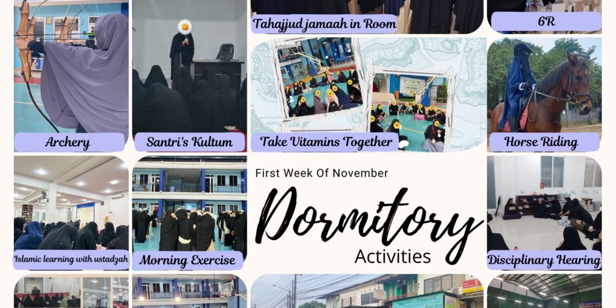 Dormitory Activities – First Week of November