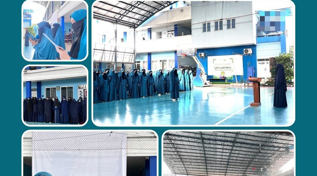 Pelaksanaan Upacara Pagi Santriwati – Senin, 24 November 2025