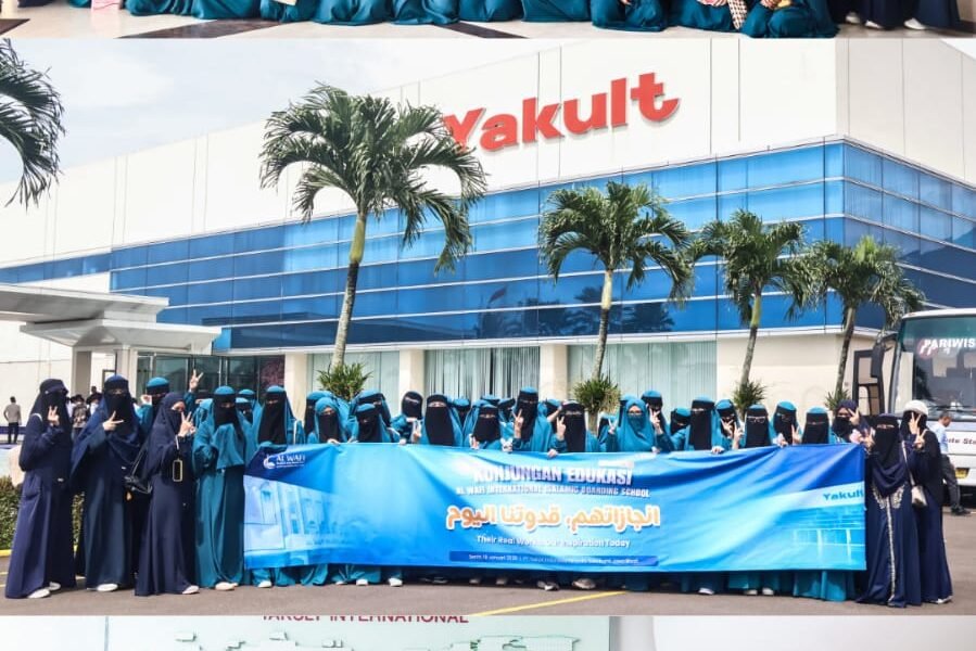 Kunjungan Edukasi Al Wafi IIBS ke PT Yakult Indonesia Persada Sukabumi