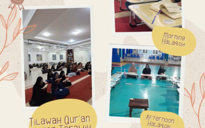 Tahfidz Activity Banat: Morning, Afternoon Halaqah & Tilawah After Tarawih