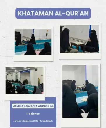 Momen Haru dan Penuh Syukur: Khataman Al-Qur’an Almira Farzania Anindhita di Masjid Fityanul Qur’an