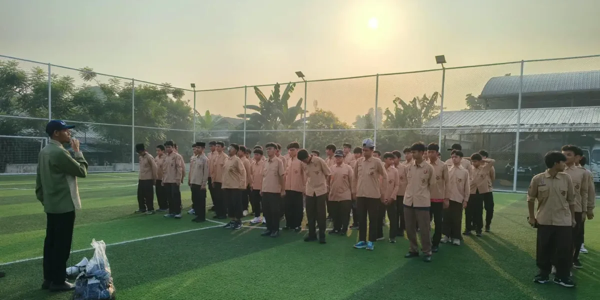 Mohon Doa! Rombongan Penguatan Banin Kelas 9 Menuju Villa Teras Air Cisarua Bogor