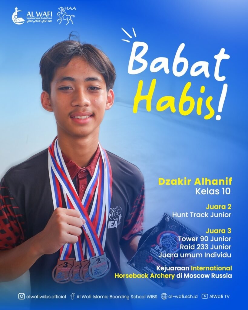 Proud Achievement! Dzakir Alhanif Kembali Ukir Prestasi Gemilang di Kancah Internasional Moskow